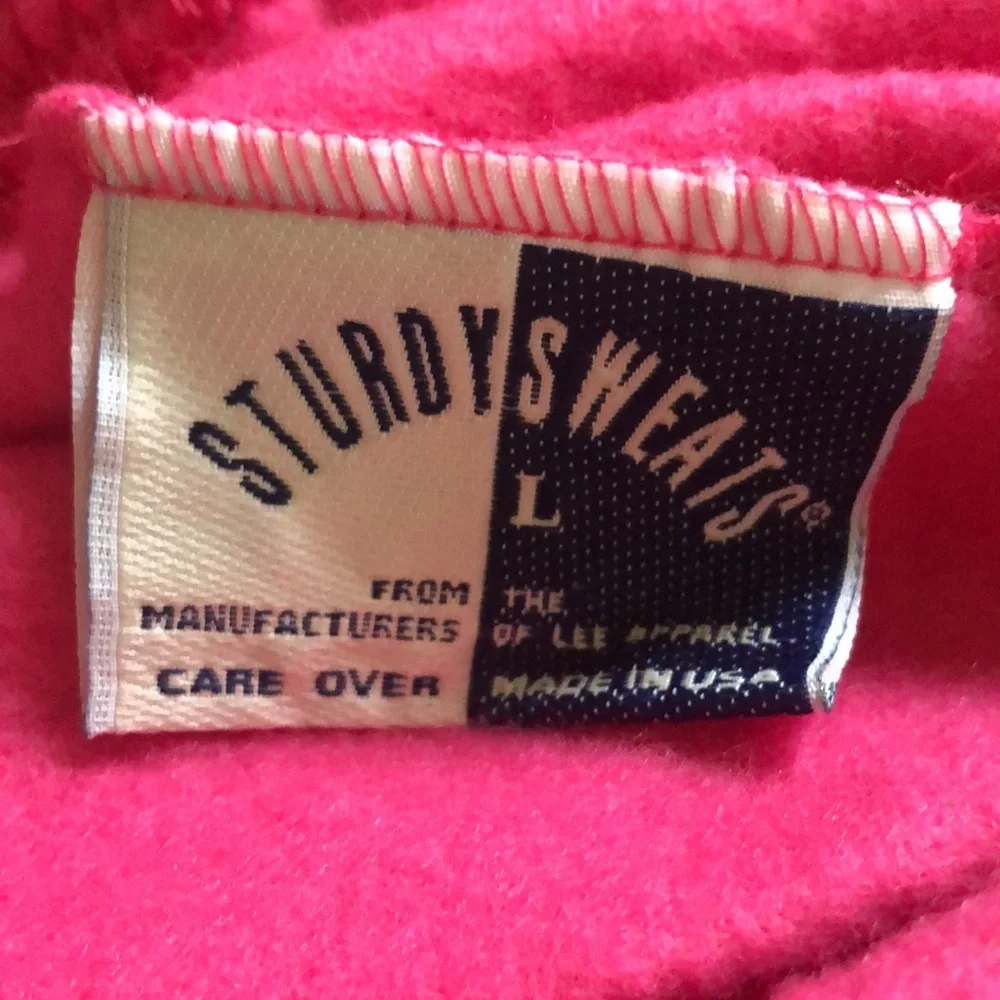 New sweatpants by Lee Apparel pink elastic waist and bottom cuff - Picture 8 of 13